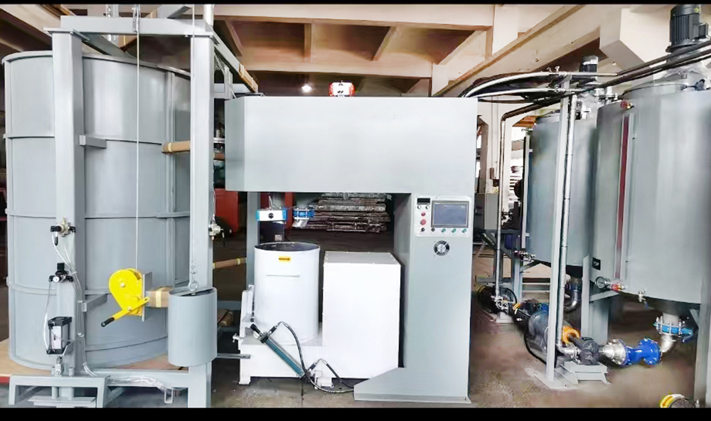 半自动手工发泡机械设备-圆模