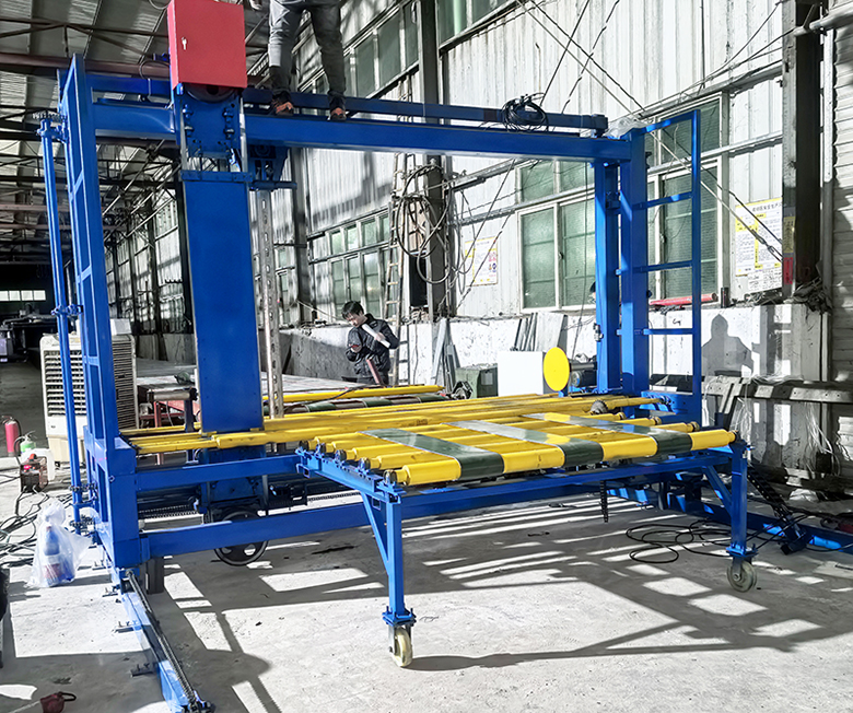 定制海绵发泡线双切刀交付