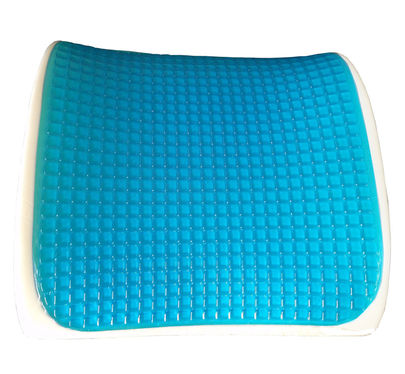 夏季凝胶海绵靠垫慢回弹记忆海绵汽车靠垫